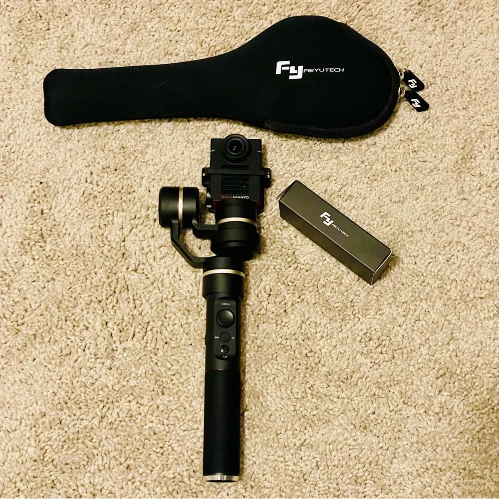 EUC | Garmin VIRB Ultra 30 Action Camera, Gimbal, & Accessories Bundle